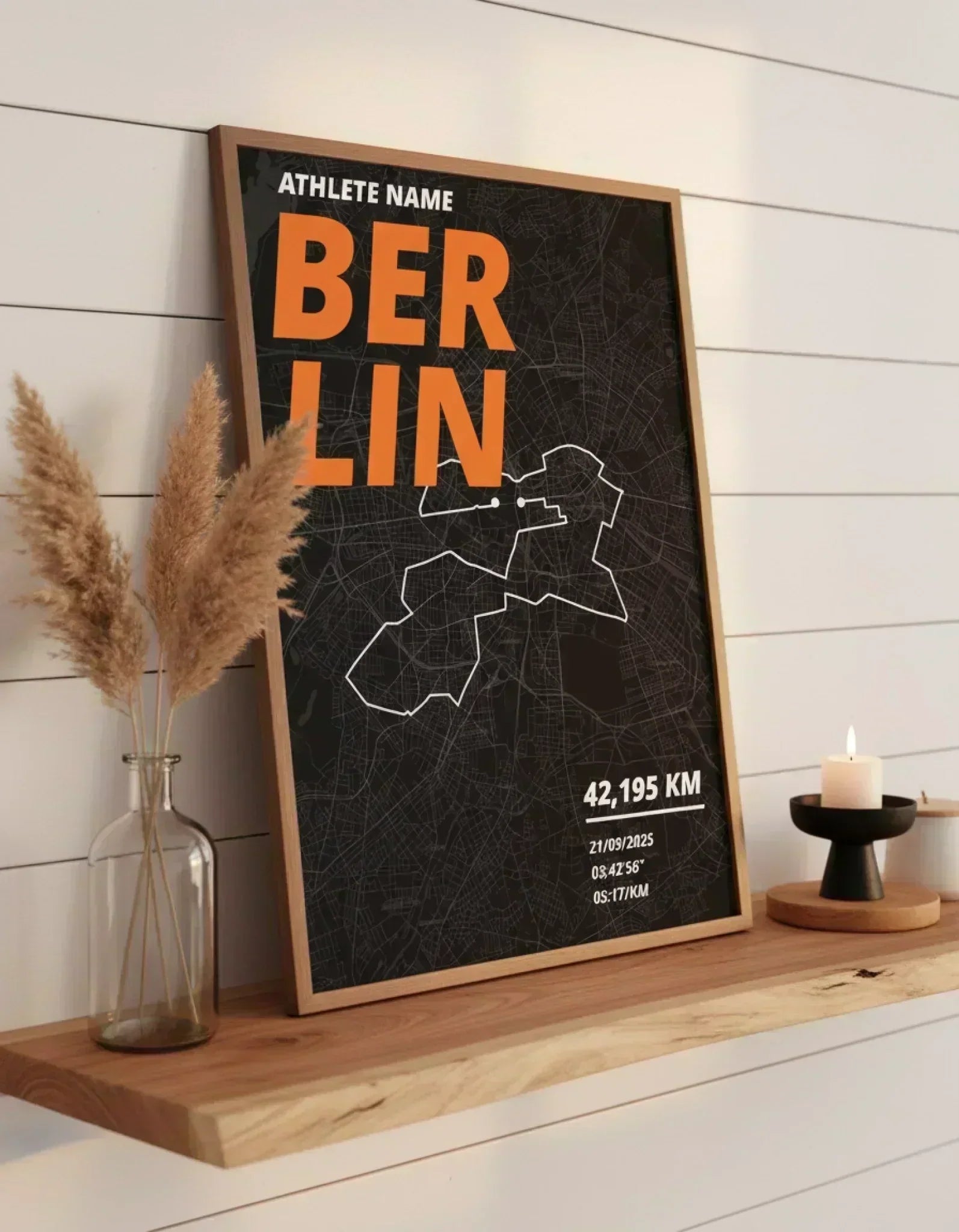 Marathon Laufposter mit GPX: So wird dein Lauf zum Kunstwerk! 🏃♂️🎨