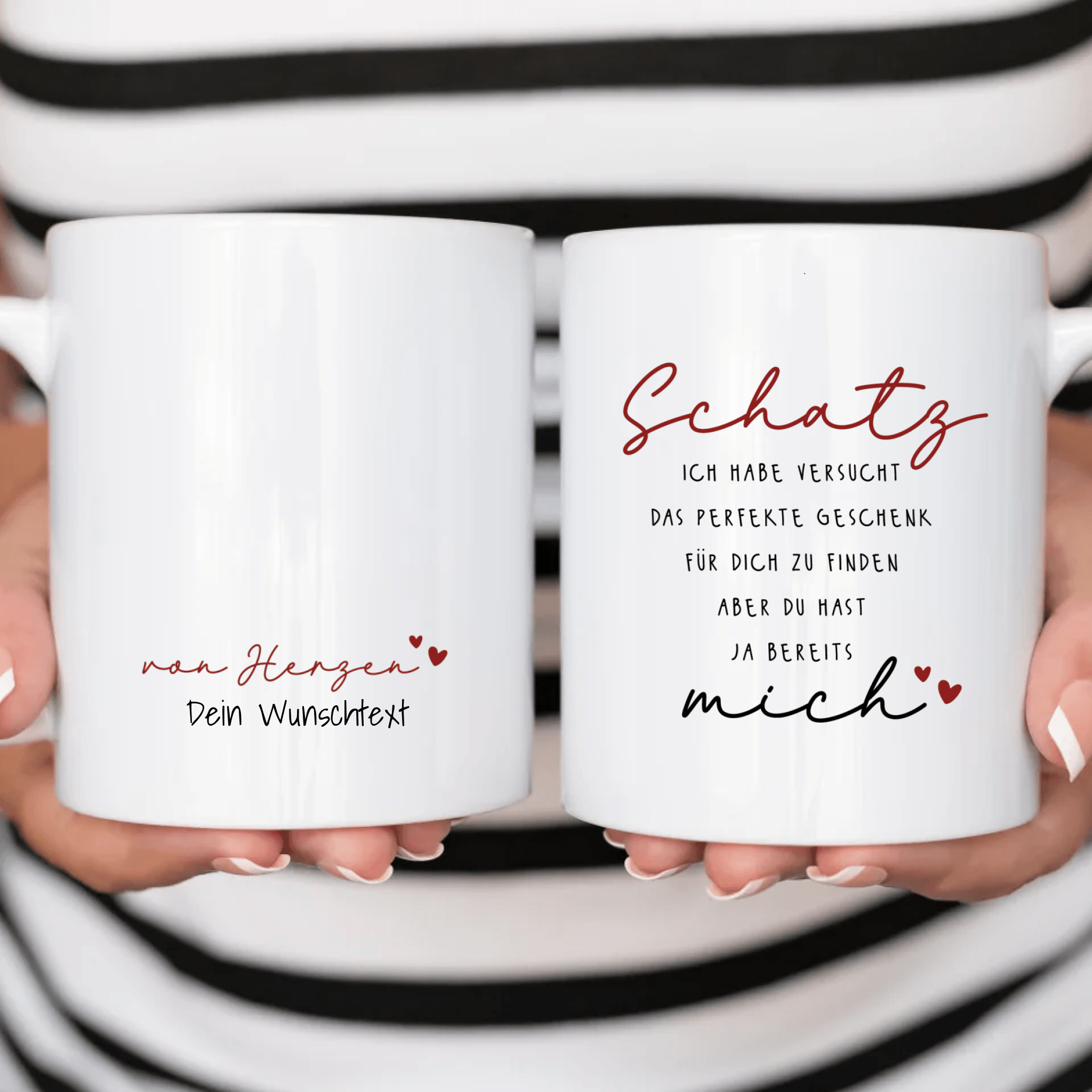 Ich habe versucht - Personalisierte Tasse - Kaffeebecher24