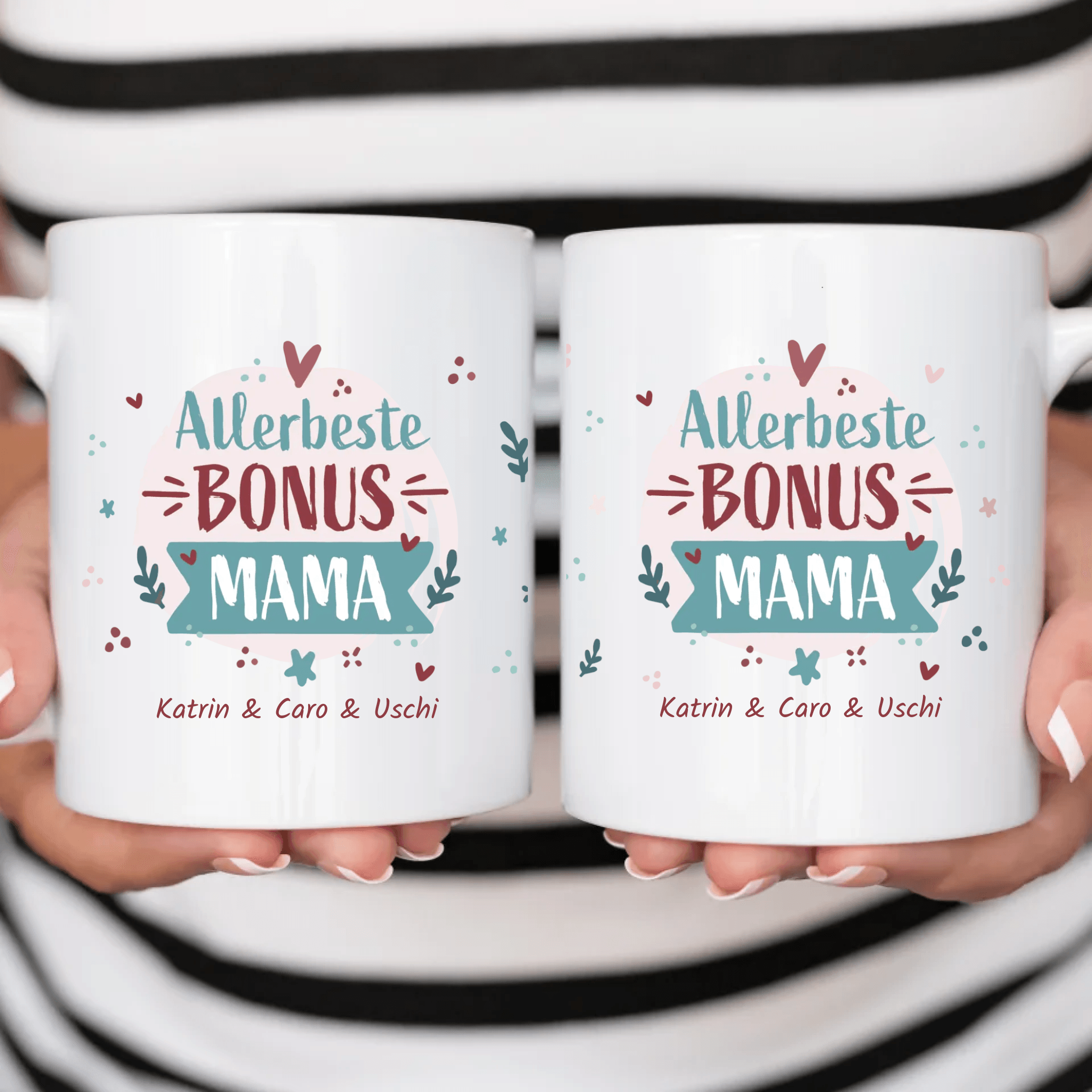 Bonus Mama - Personalisierte Tasse - Kaffeebecher24