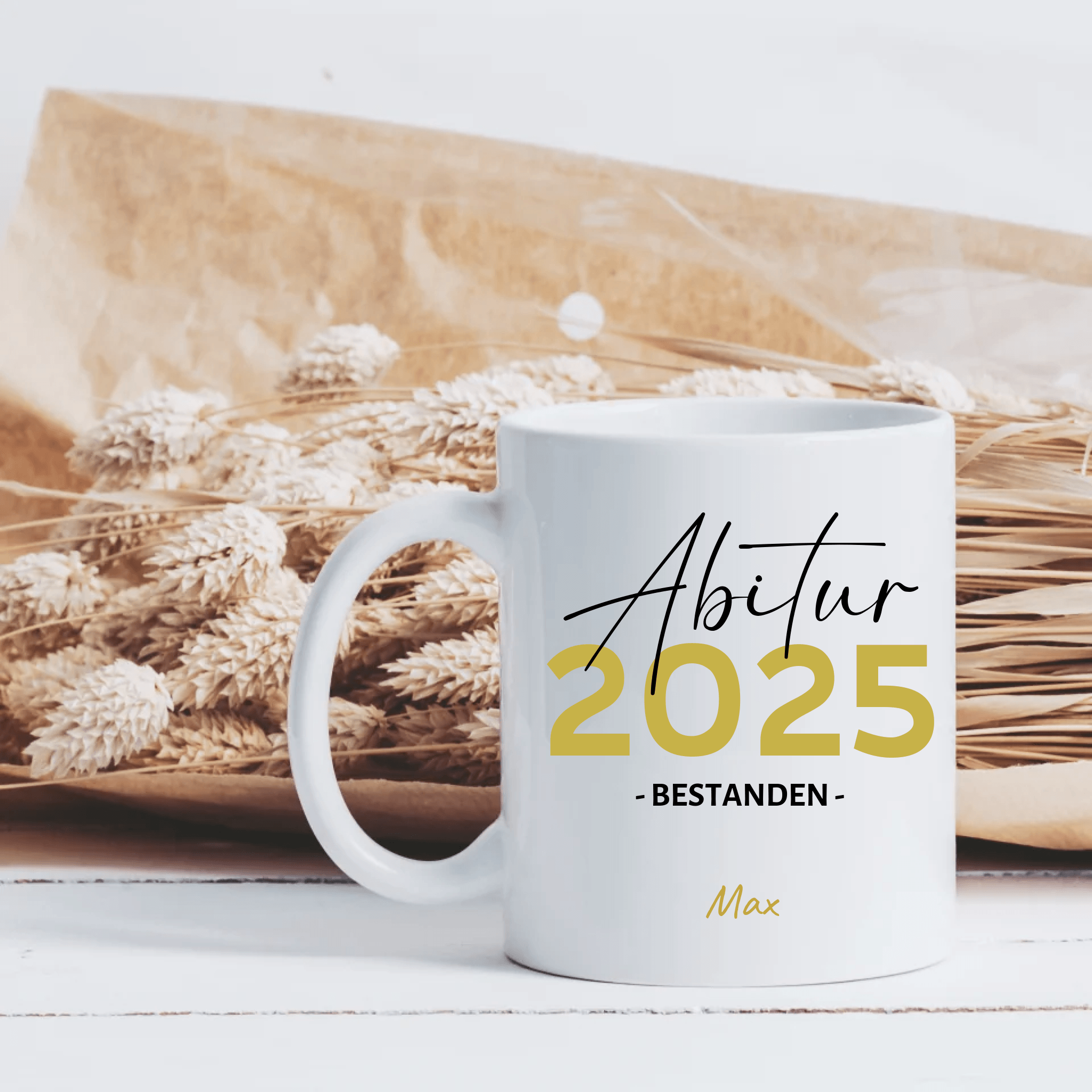 Abitur - Personalisierte Tasse - Kaffeebecher24