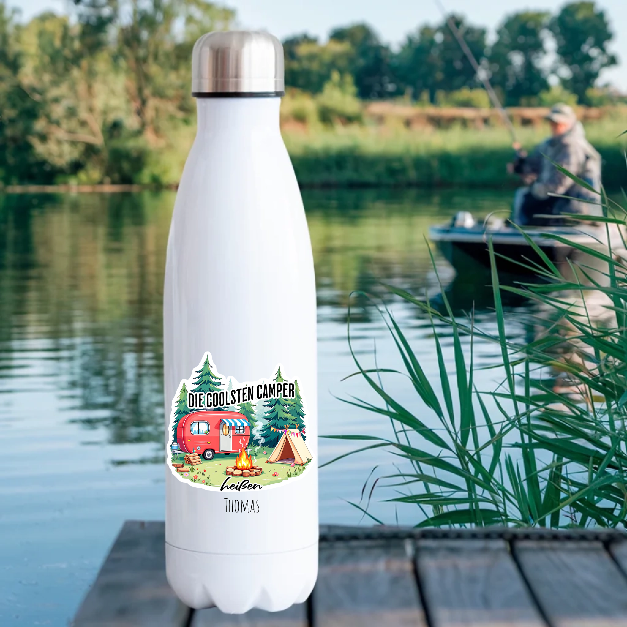 Camper Flasche mit Name – Die coolsten Camper heißen …