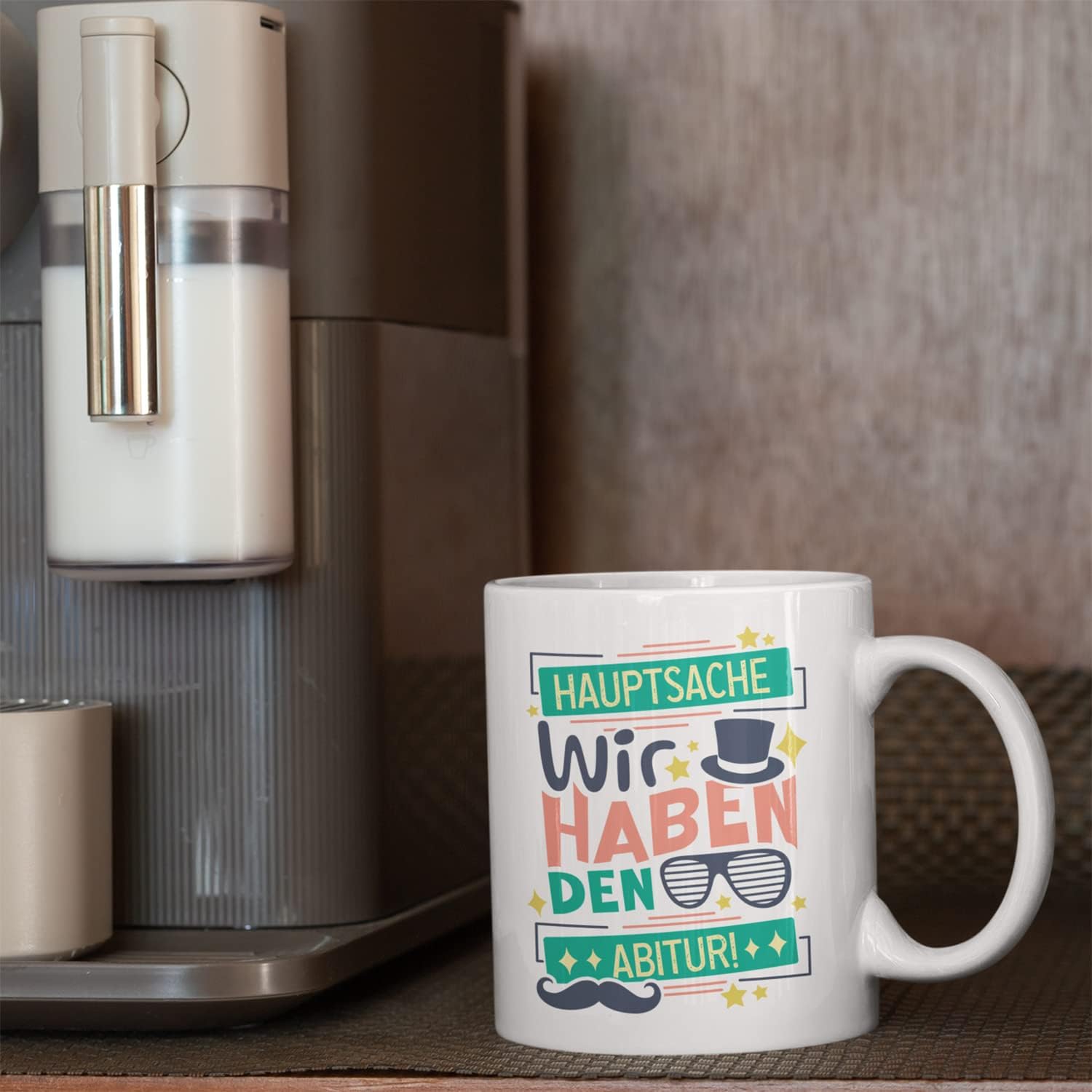 🎉 Abi-Tasse – „Hauptsache wir haben den Abitur!“ – Party Edition