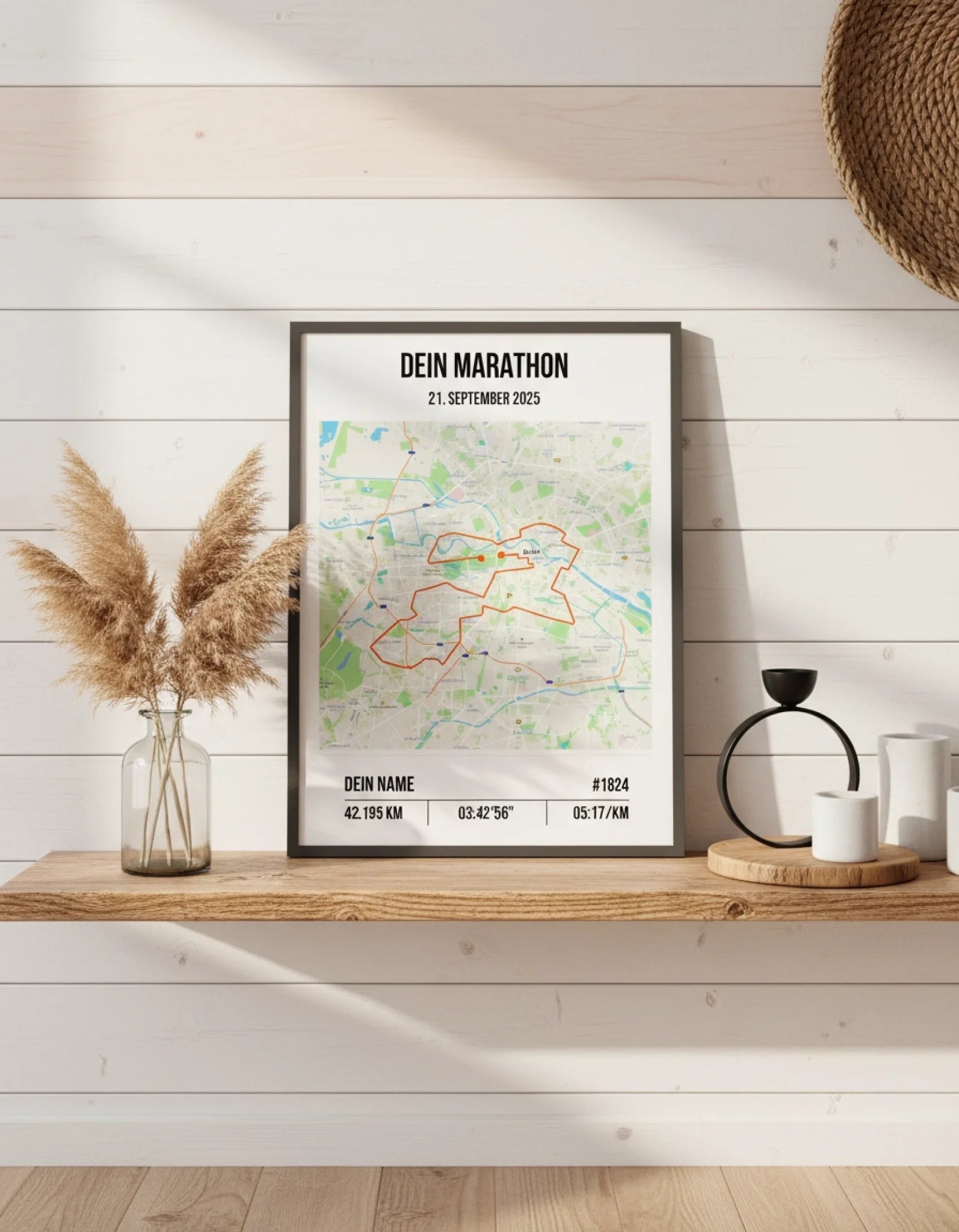 Personalisiertes Laufposter – Dein individueller Marathon- oder Laufstrecken-Print-6