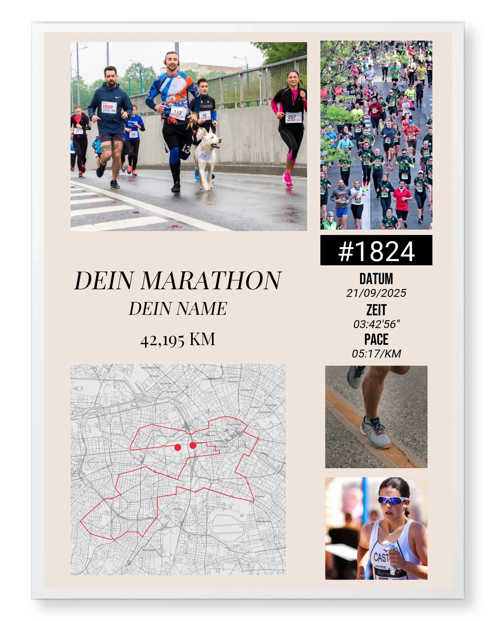 Rahmen - weiss 30x40