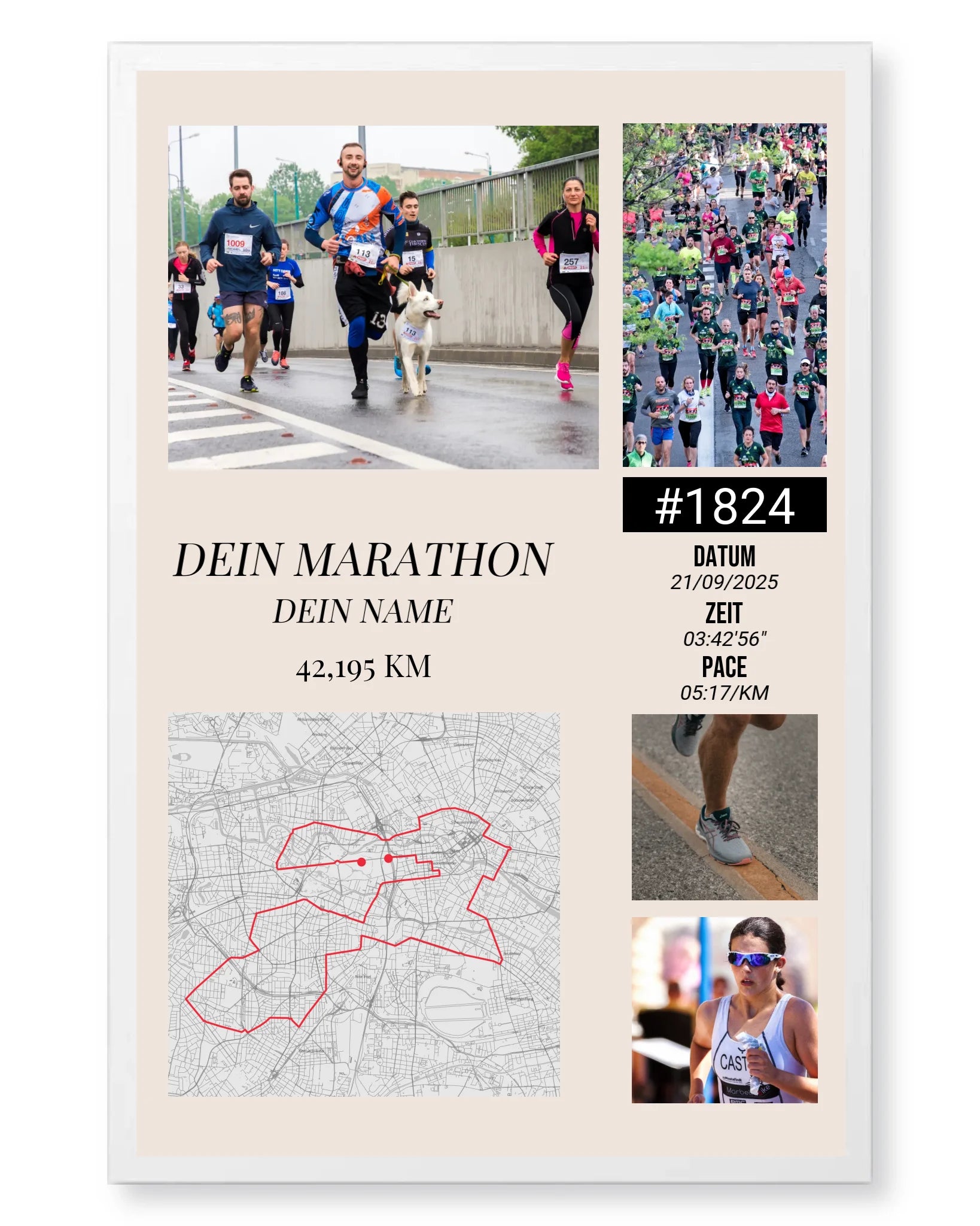 Rahmen - weiss 40x60