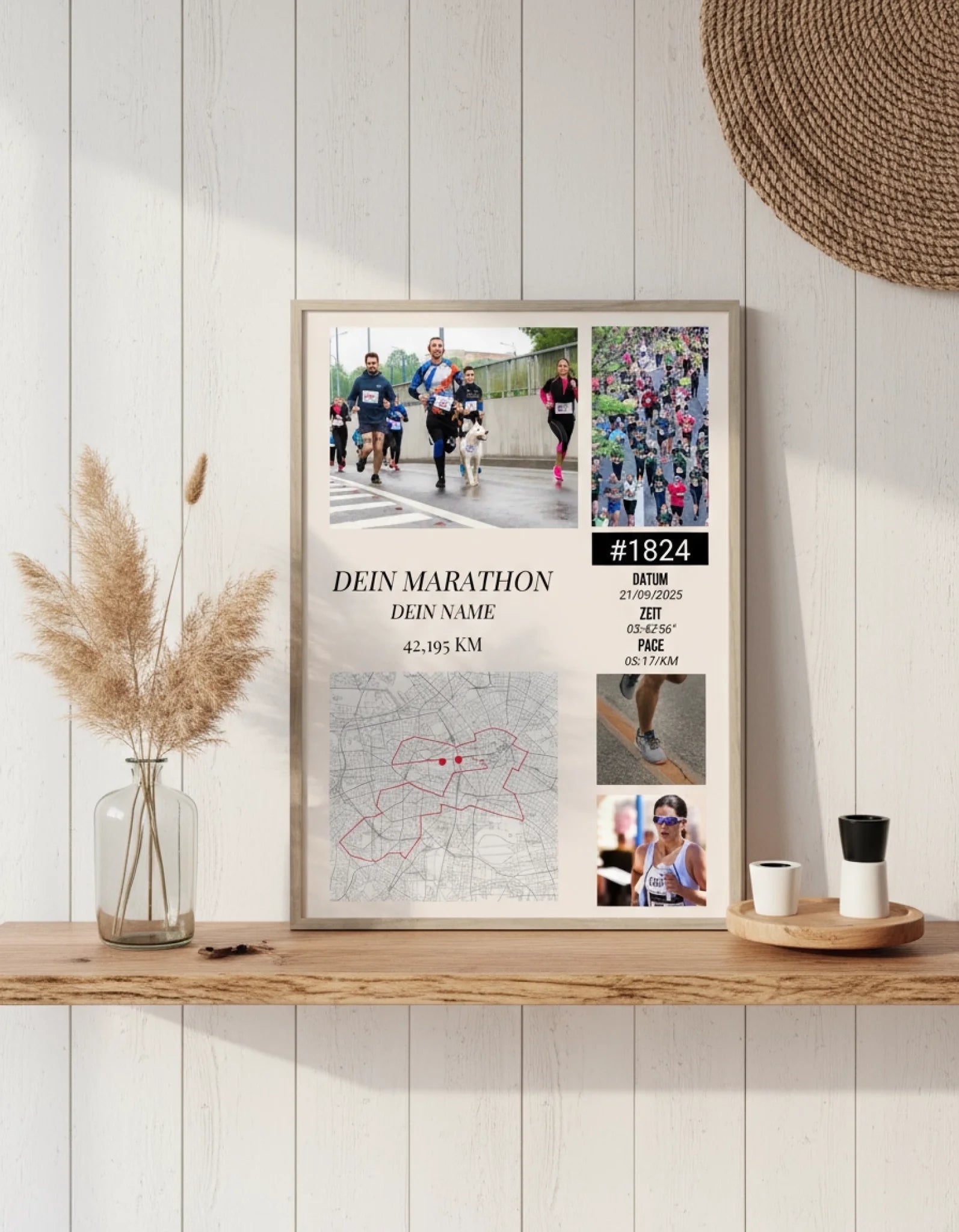 Marathon Poster – Dein persönlicher Lauf als Kunstwerk-6