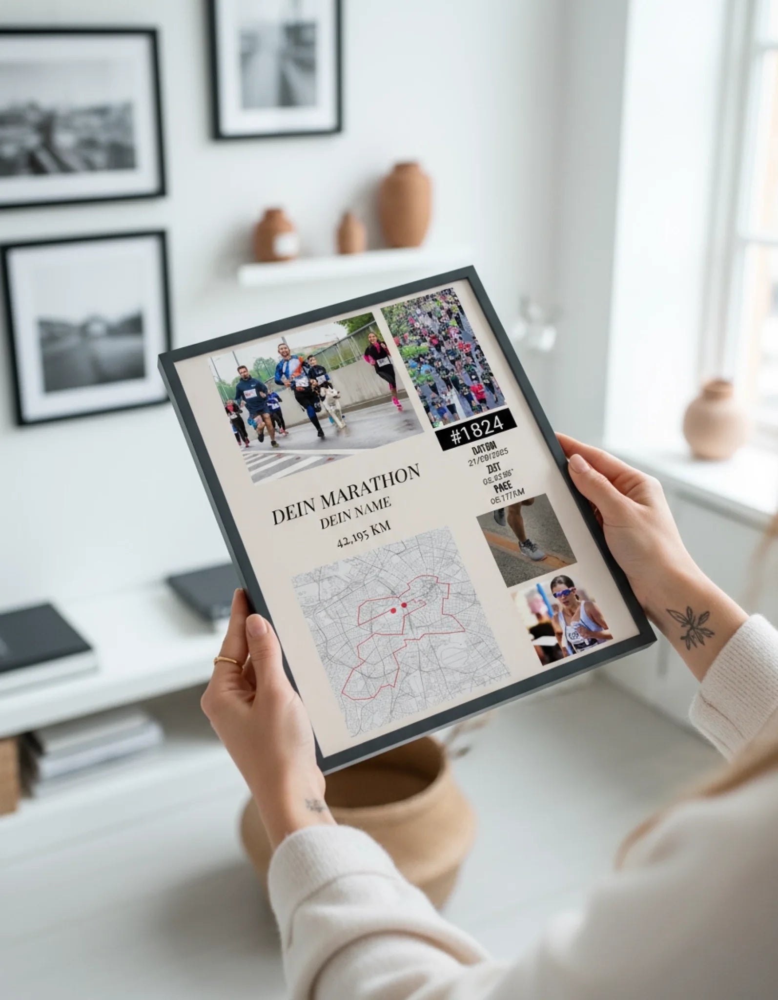 Marathon Poster – Dein persönlicher Lauf als Kunstwerk-4