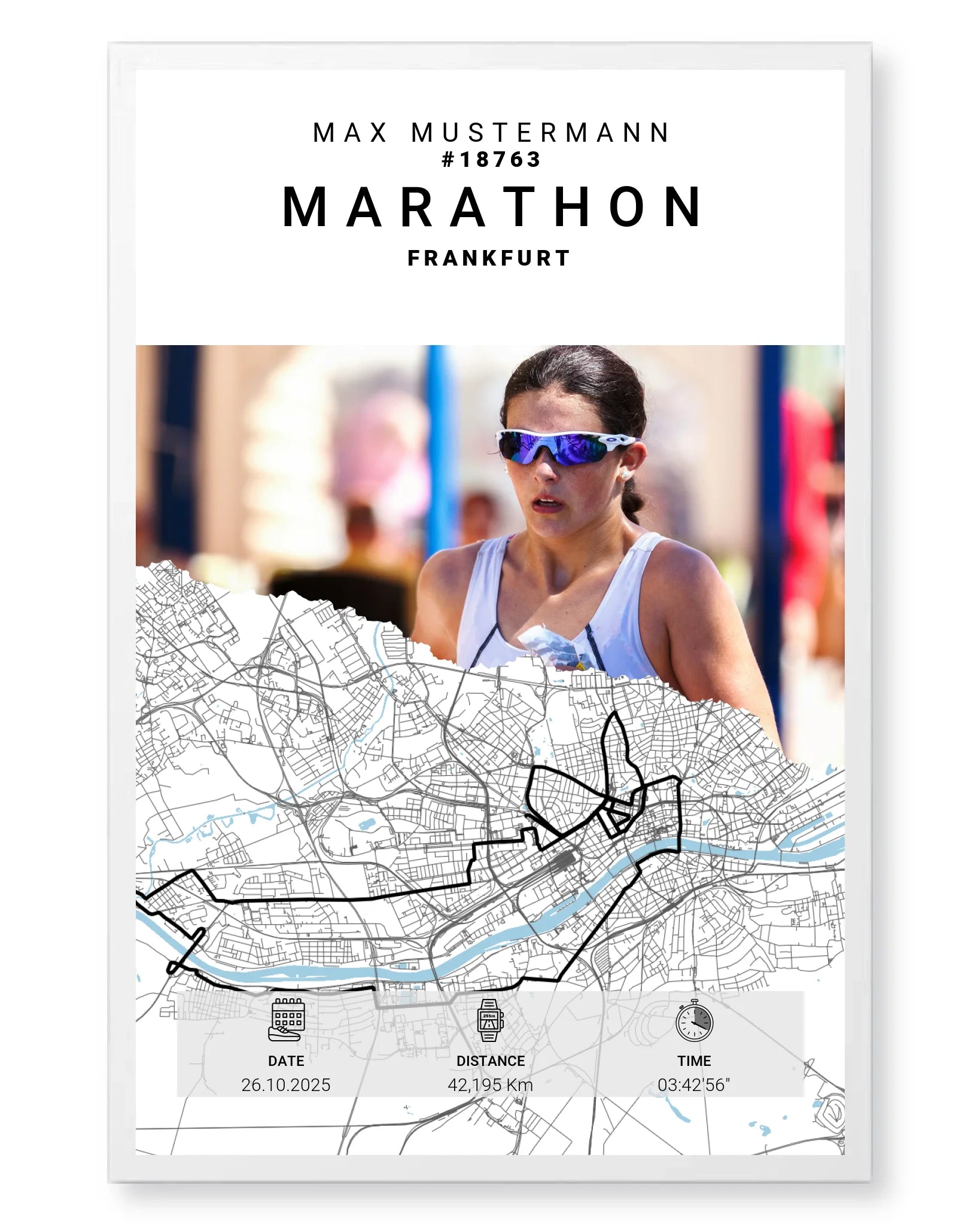 Rahmen - weiss 40x60