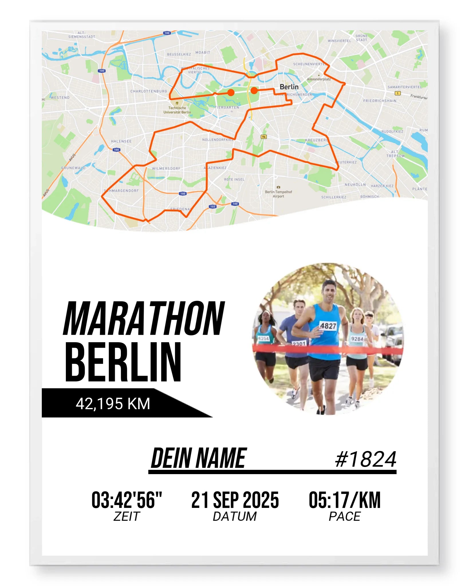 Rahmen - weiss 30x40