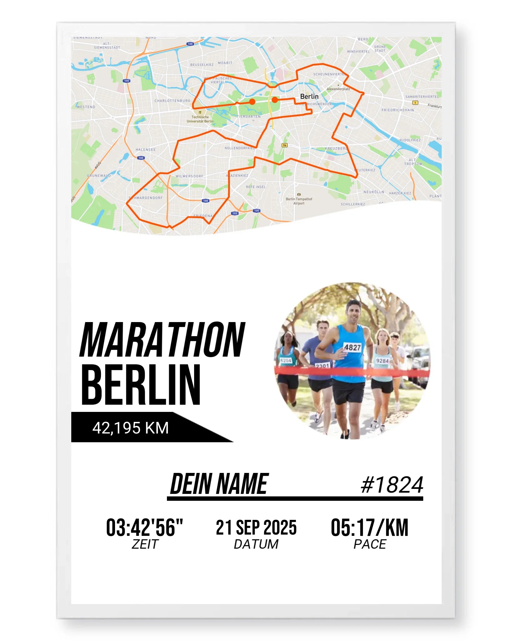 Rahmen - weiss 40x60