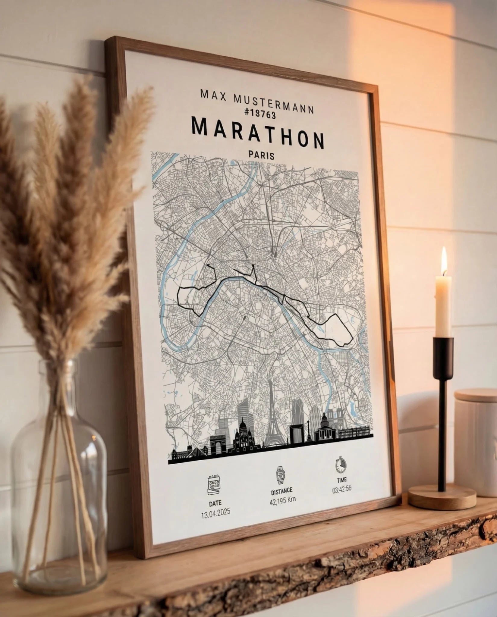 paris-marathon-poster-personalisiert 5