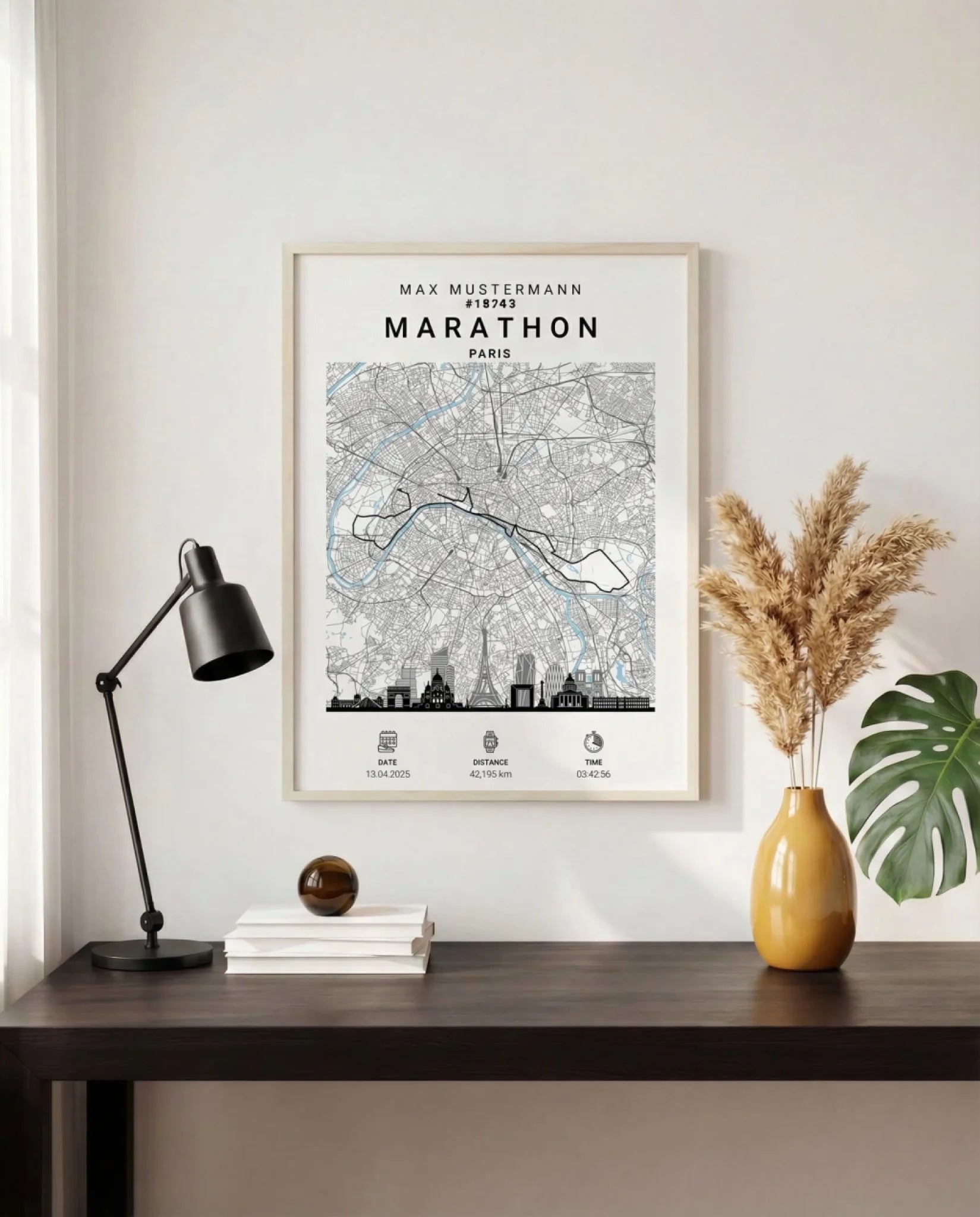paris-marathon-poster-personalisiert 1