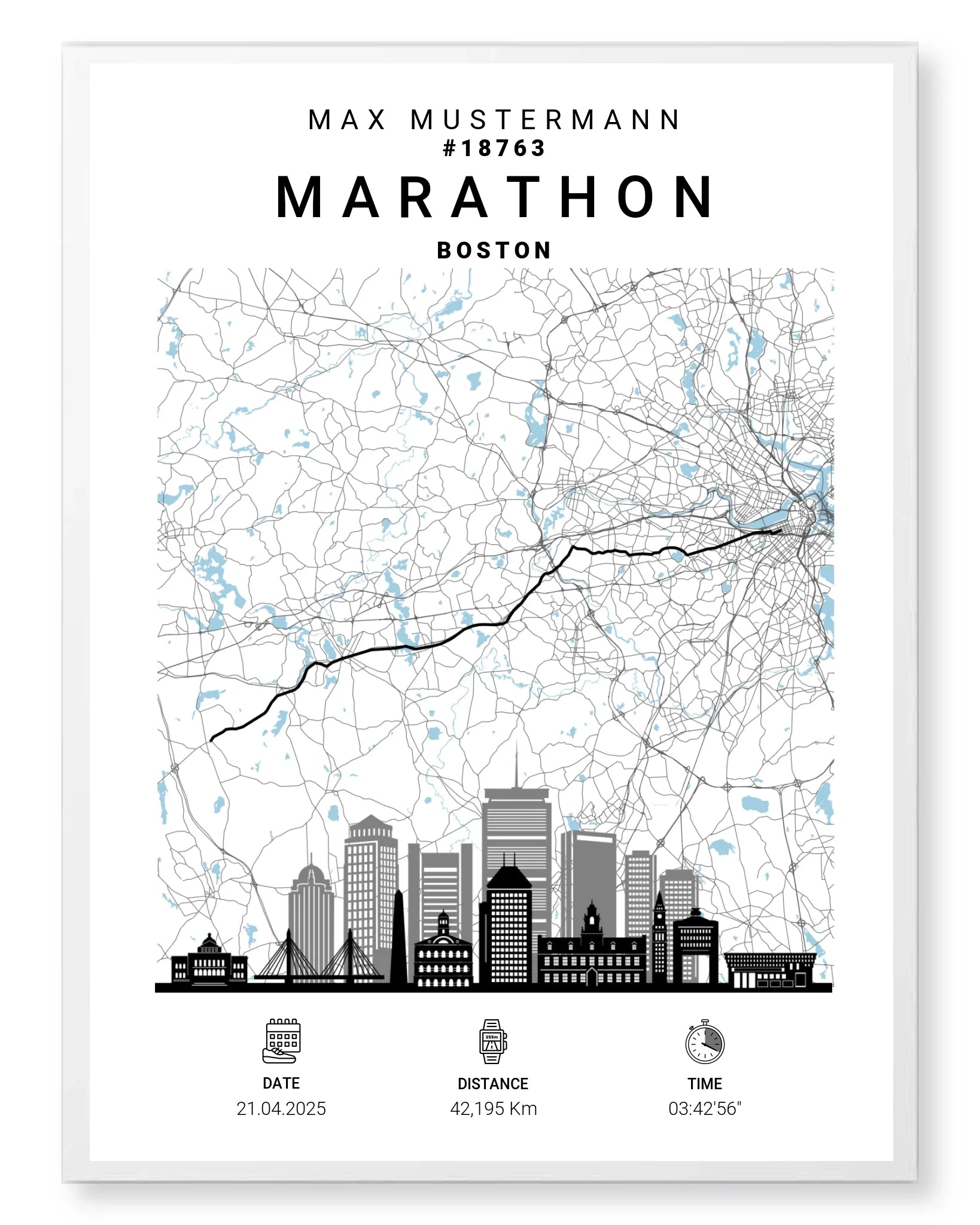 Rahmen - weiss 30x40