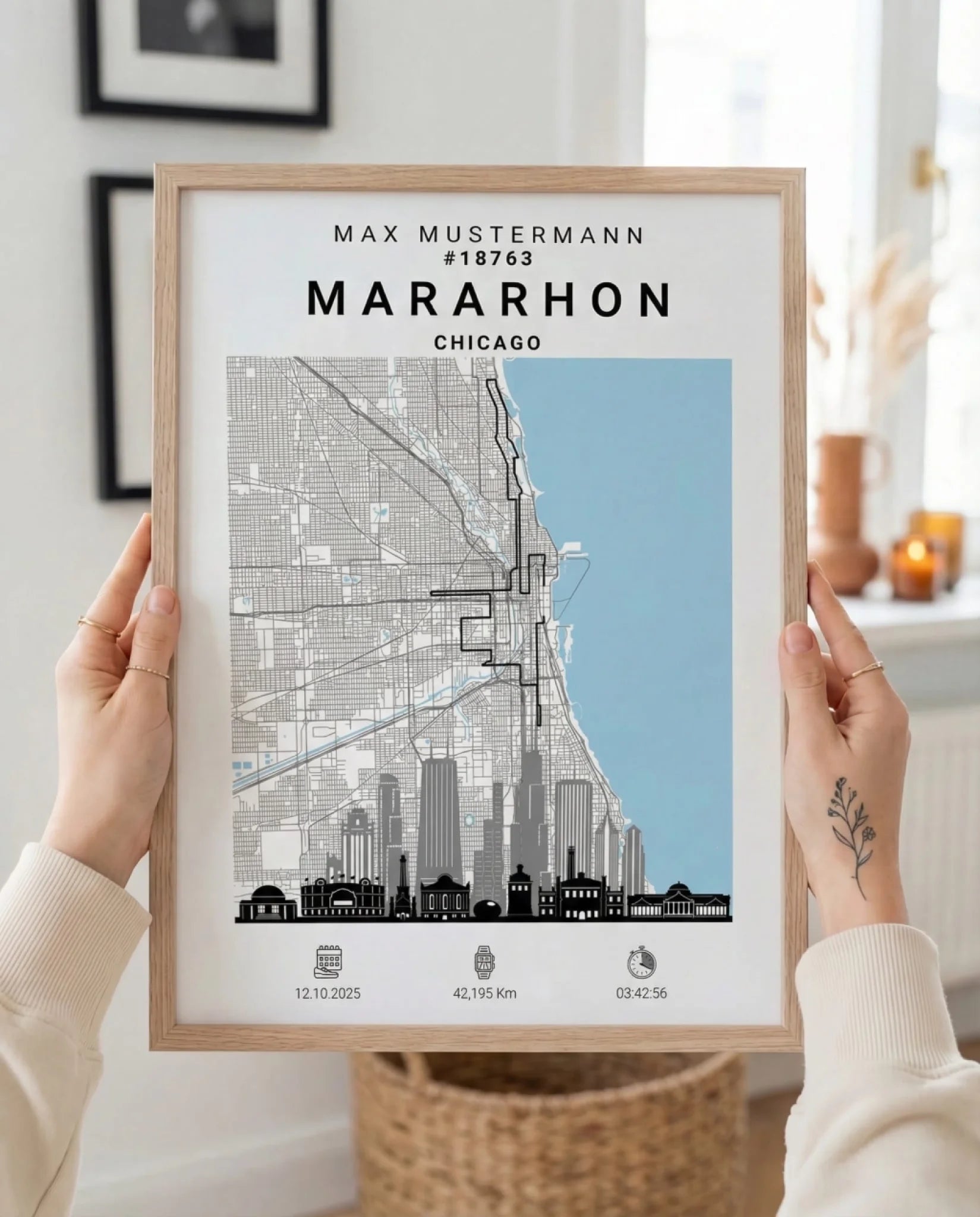 chicago-marathon-poster-personalisiert 2