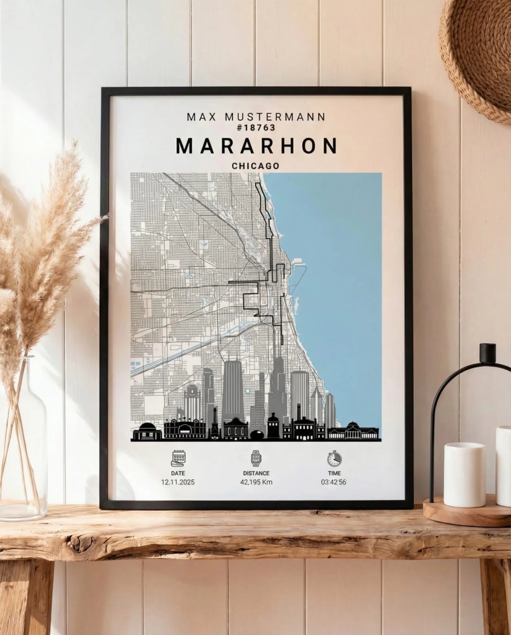 chicago-marathon-poster-personalisiert 4