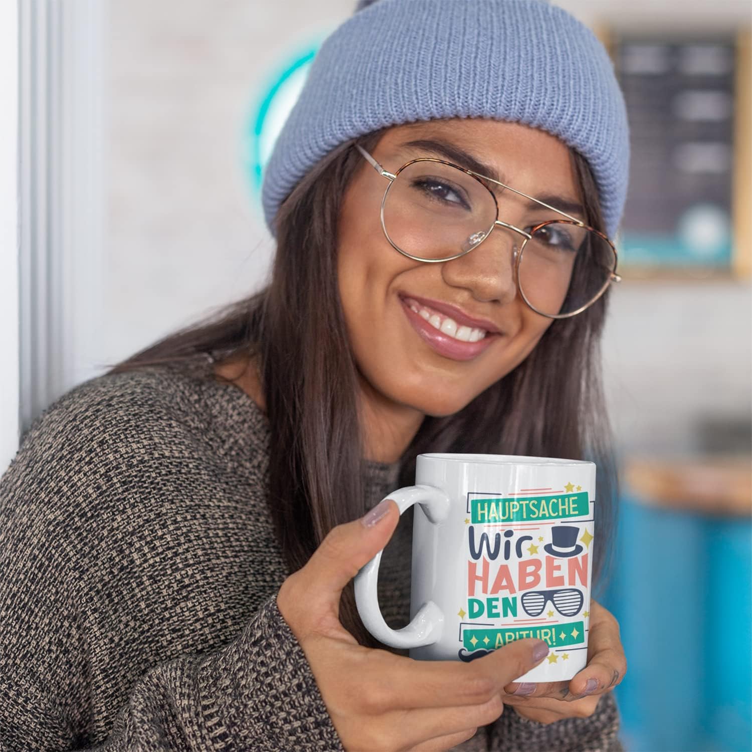 🎉 Abi-Tasse – „Hauptsache wir haben den Abitur!“ – Party Edition